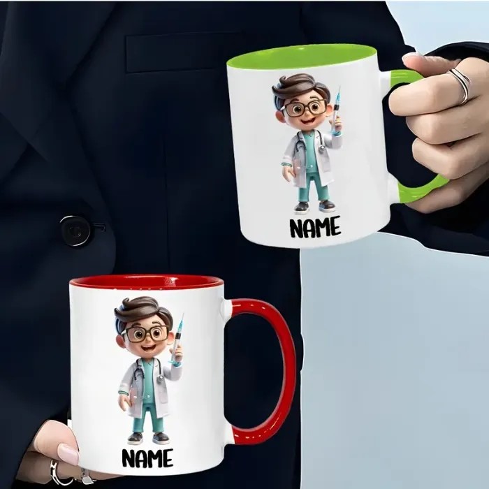 Taza personalizada temática médica