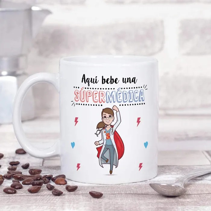 Taza 'Supermédica'