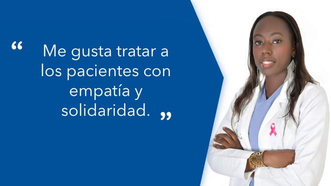 Dra. Ana Sixta Castro, médico y estudiante del MIR: 'Me gusta tratar a los pacientes con empatía y solidaridad'