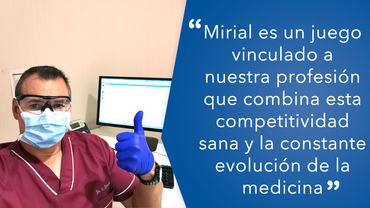 Dr. Emiliano García: “Mirial mejora nuestra capacidad en la toma de decisiones, algo muy útil en el examen MIR”
