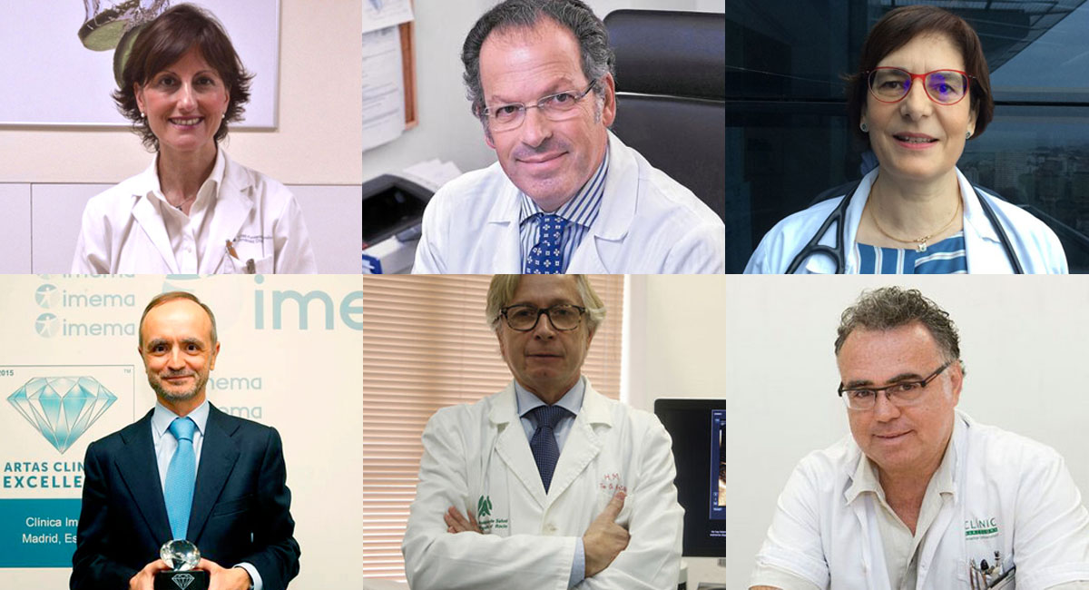 6 médicos españoles destacados en su especialidad